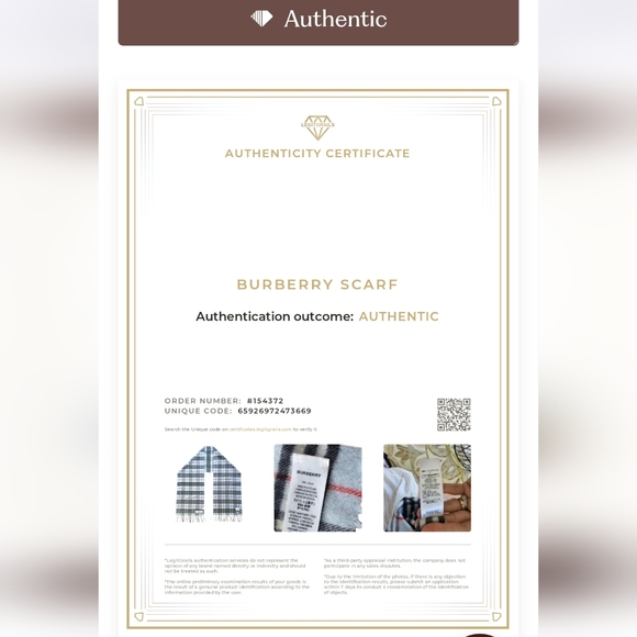 Beautiful Burberry Csshmere Classic Plaid Scarf -Blue, Black, White, Red - Picture 9 of 9